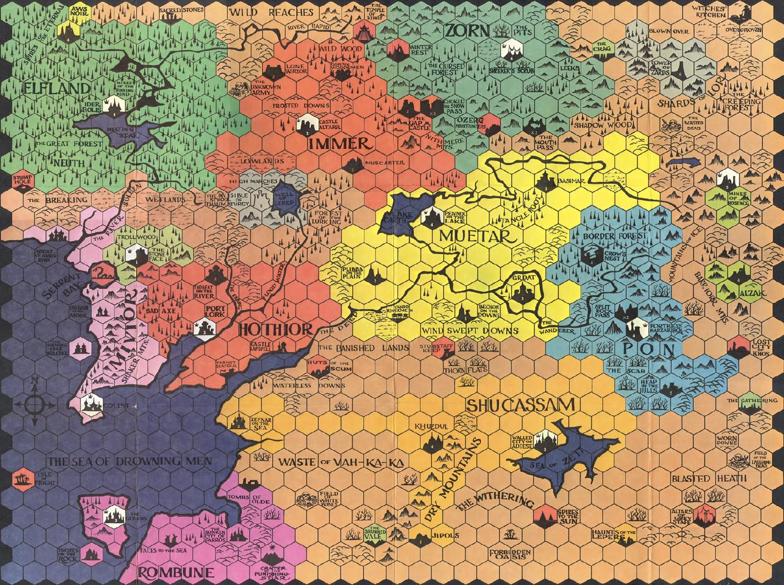 Minaria, as far as I’m concerned the best hexmap every made.